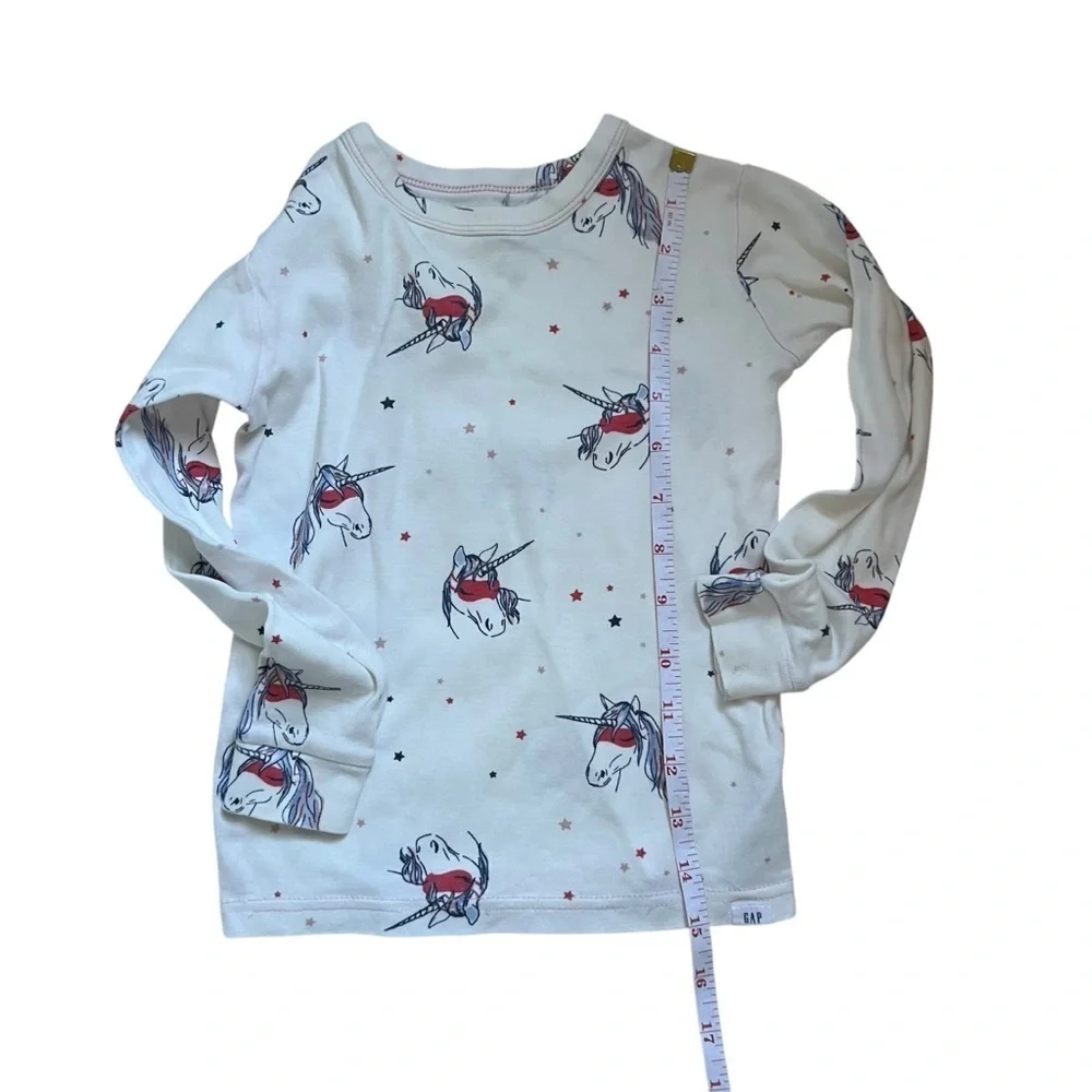 GAP| Kids Unicorn Long Sleeve Pajama Sets - Size 5 years
